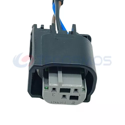 Auto Parts Radar Plug Heater Water Valve Plug for Volkswagen 3-pin Female Plug 2-967642-1 - image 4